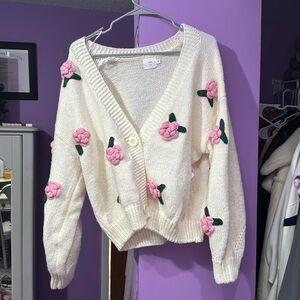 Rose cardigan
